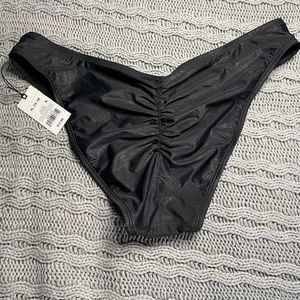 Shade and shore black bathing suit bottoms